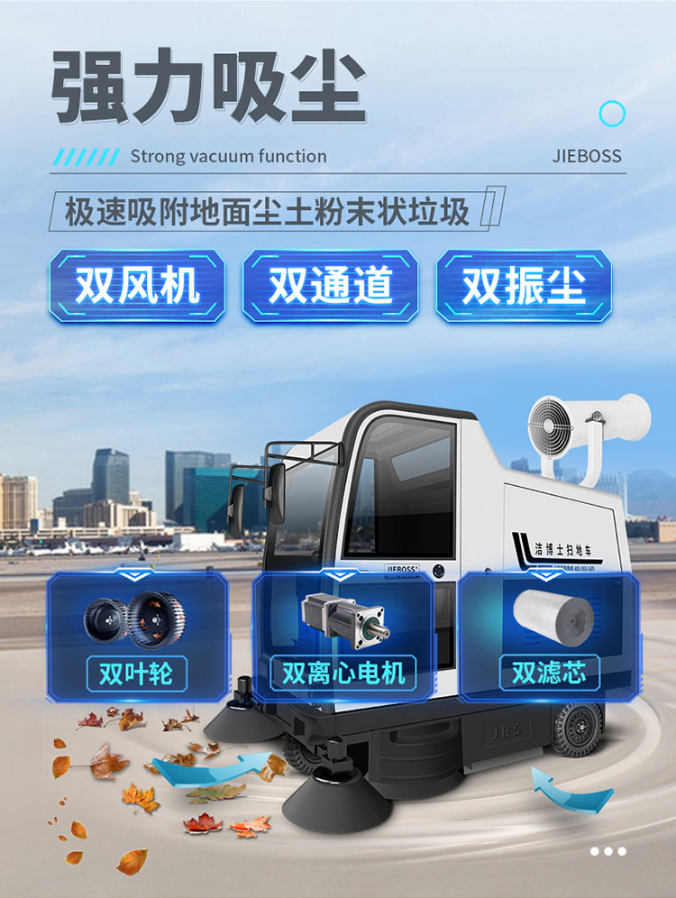 全封閉駕駛式電動(dòng)掃地車(chē)1980